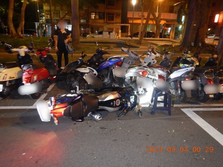 自小客車追撞機車  警呼籲防禦駕駛重要性