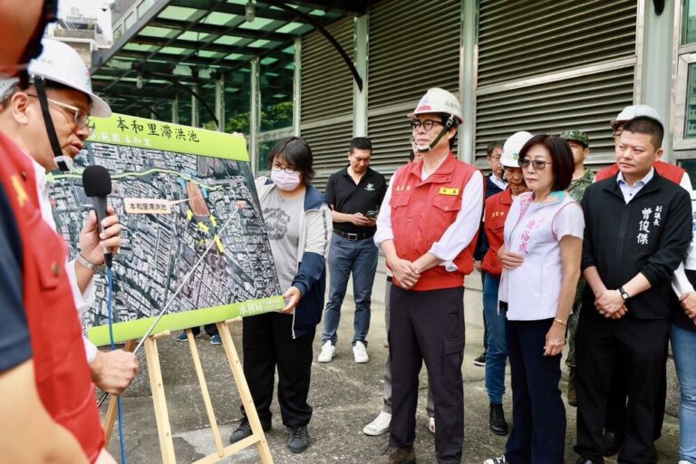 山陀兒逼近 陳其邁馬不停蹄防颱視察