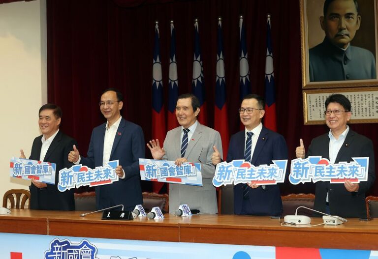多名藍委遭點名罷免 朱立倫：不畏戰不懼戰