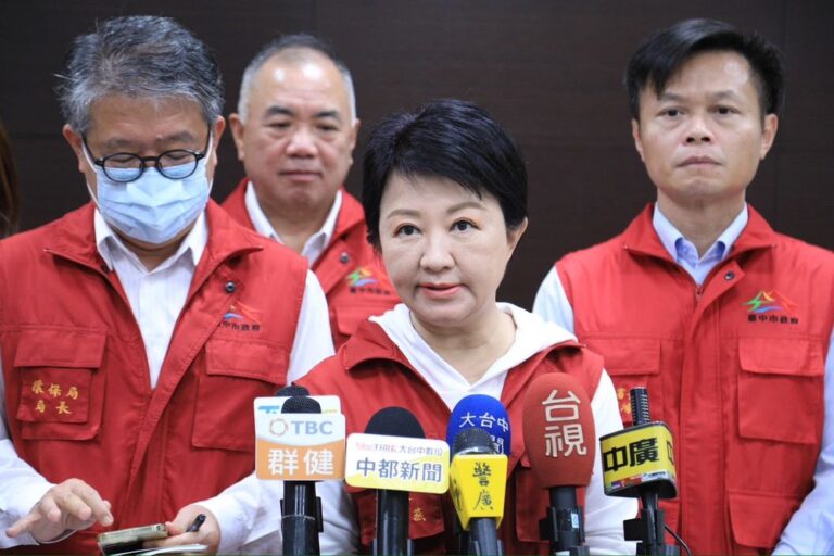 強颱康芮來襲 台中今早進入暴風圈 盧秀燕：寧願過度準備、小心防範