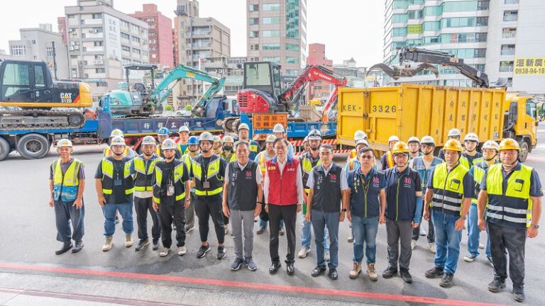 桃市府馳援基隆救災 張善政：秉持全島一命協助救災復原