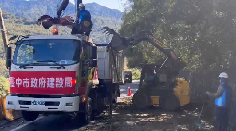 中市建設局持續投入和平地區災後復建 陳局長感謝救災英雄：「台中有你們真好！ 」