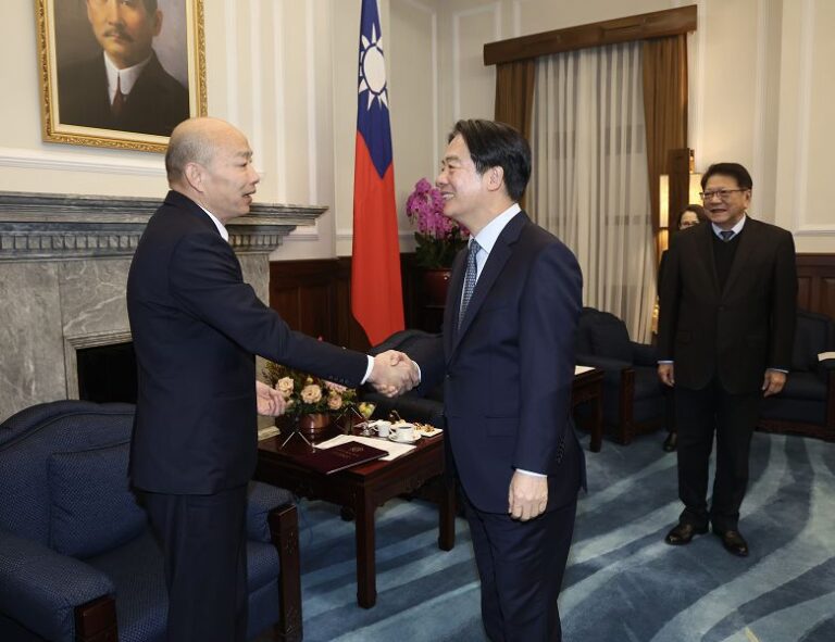 賴清德邀韓國瑜喝咖啡 立委盼也邀在野黨主席溝通