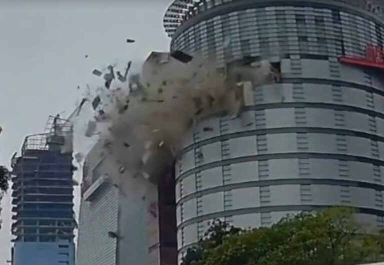 台中新光三越驚傳爆炸造成四死廿人受傷慘劇
