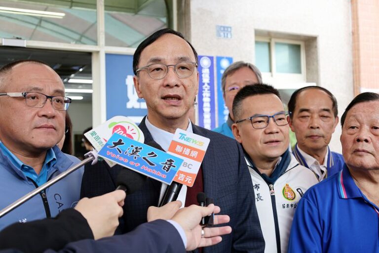 因應川普新政 朱立倫：賴總統答案很模糊