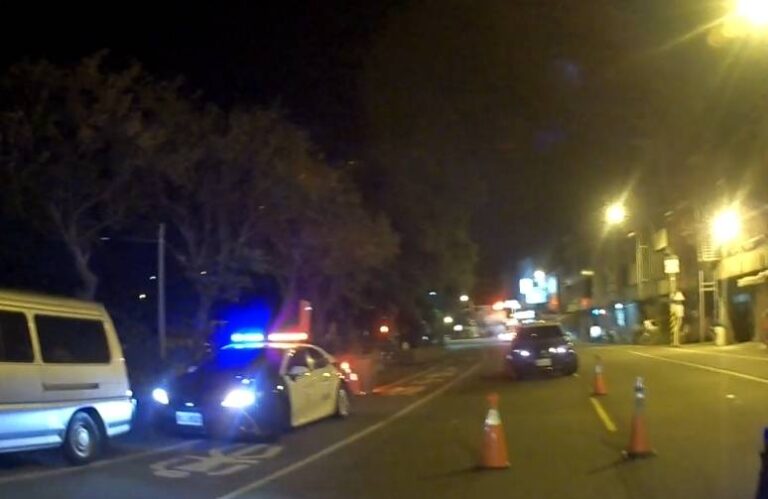 拒檢逃逸撞傷員警  警方迅速查緝犯嫌到案