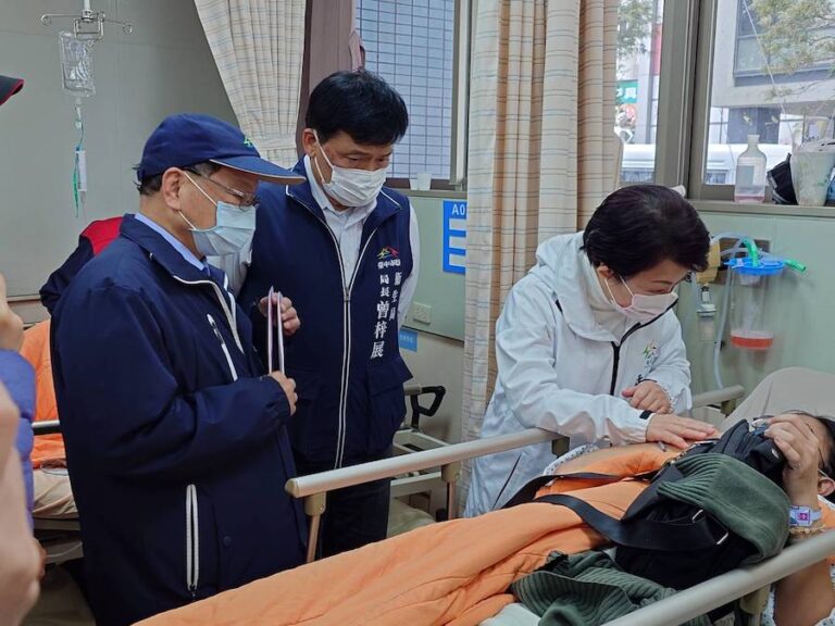 新光三越氣爆釀傷亡 澳門1家今搭機返澳 中市府關懷機制不間斷