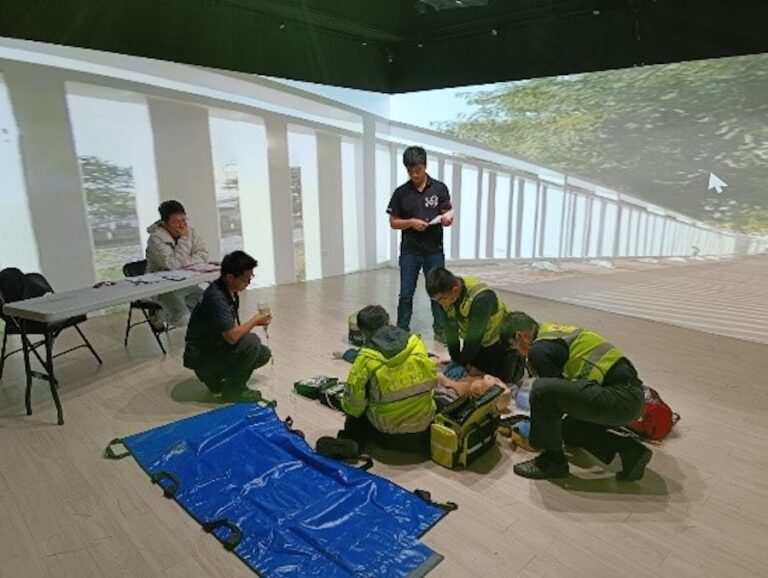 自製教具高把關！ 中市消防局偕醫師組成高級救命術認證小組