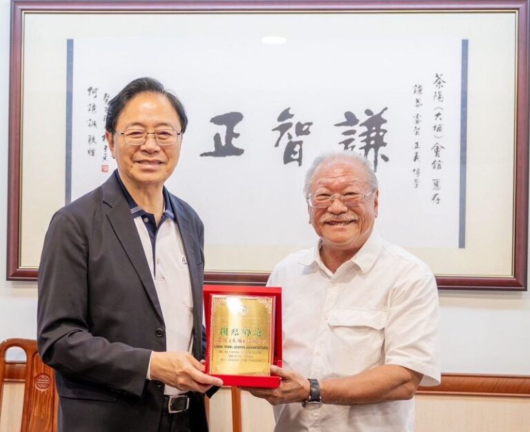 打造全球新客都 張善政與新加坡客家團體交流
