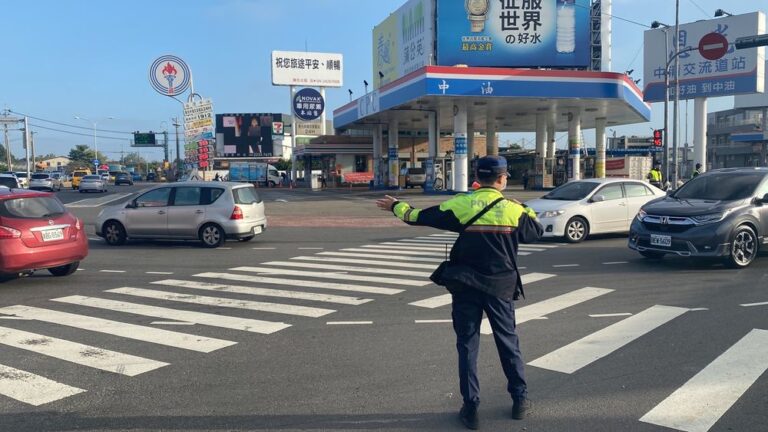 清明連假適逢大甲媽祖遶境進香中市警加強交通疏導並呼籲民眾多使用公共運輸
