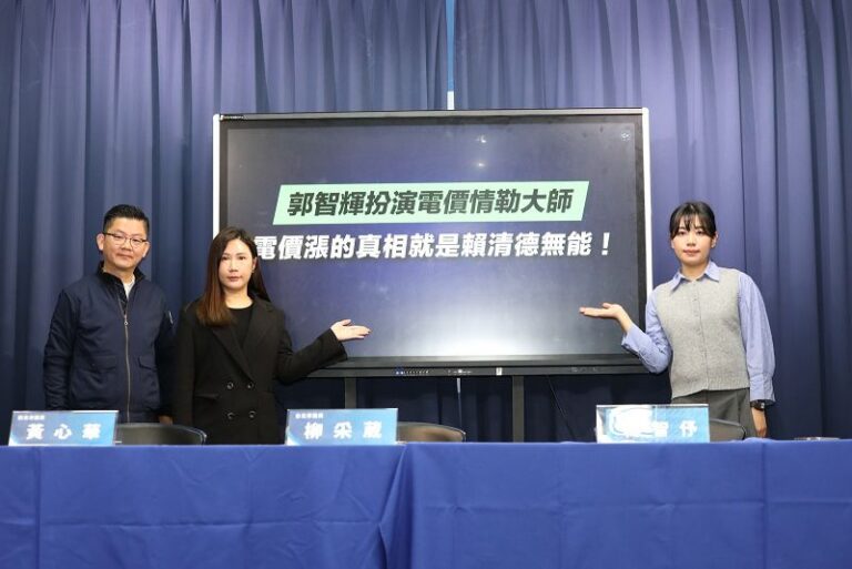 納稅錢補貼台電高價收購綠電 藍批政府無能