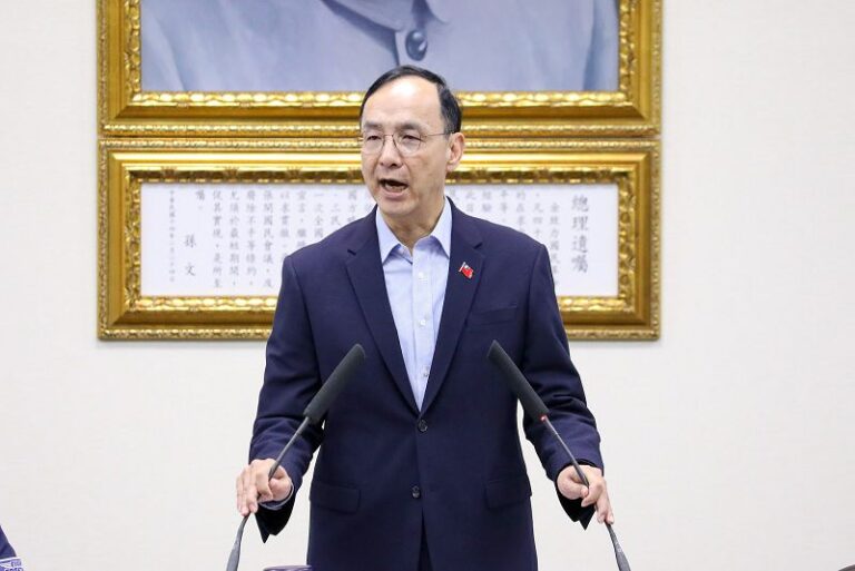 藍推兩公投 朱立倫：讓民眾表達意見才是真正最大民主