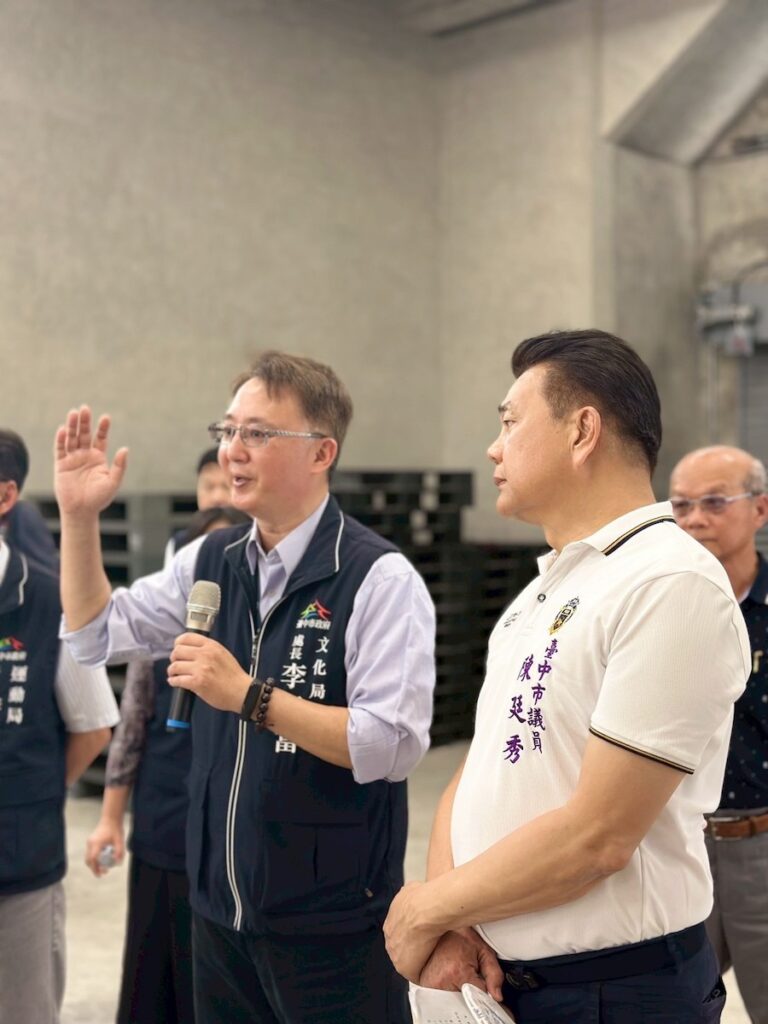 市議會教文委員實地踏查台中菸葉廠 共議歷史場域活化新契機