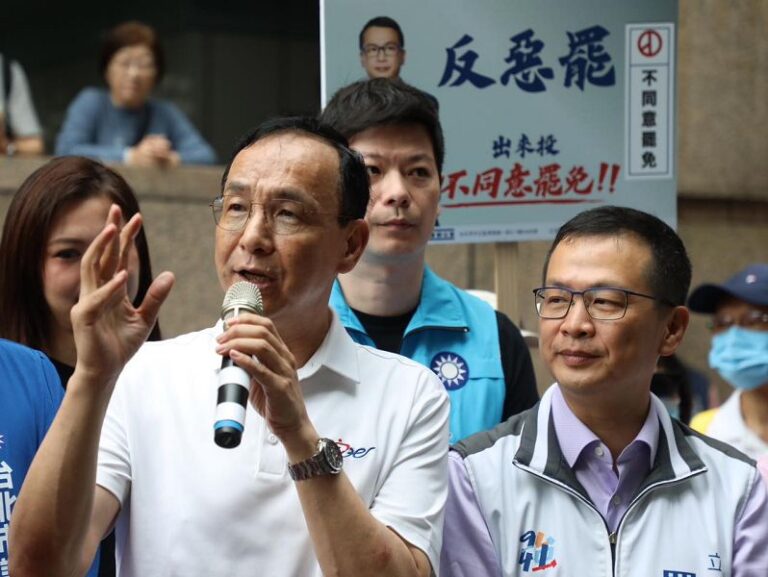痛批德國在台協會 朱立倫：外國不能成為迫害民主幫兇