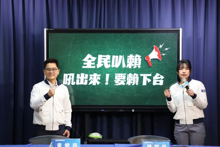 不滿賴清德執政 藍號召519全民按喇叭
