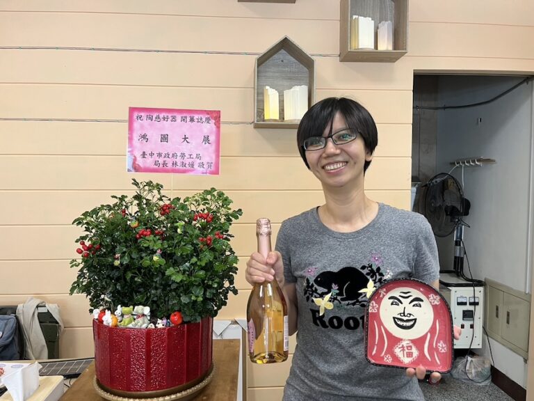 手捏陶藝品牌「陶慈好器」插旗南屯！中市勞工局「摘星青年、築夢台中」青創基地孕育青年夢想