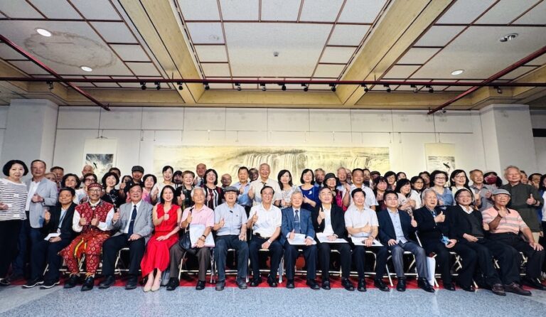 「林清鏡水墨創作展」港區藝術中心開展  邀市民共享恬淡之美