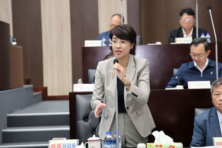 面對中央刪除35億元一般性補助款 許淑華感謝南投縣議會 允善用有限財源照顧好縣民