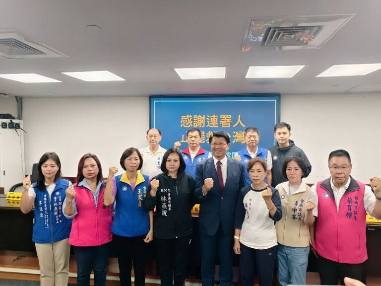 台南罷綠委二階失敗 謝龍介保證連署書全部銷毀