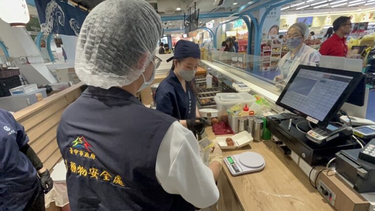 強化暑期食安 中市食安處加強國道休息站及夜市稽查 611家全數合格