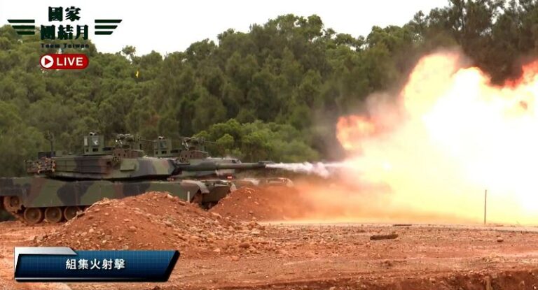 M1A2T實彈演訓 4車19發全數命中戰車標靶