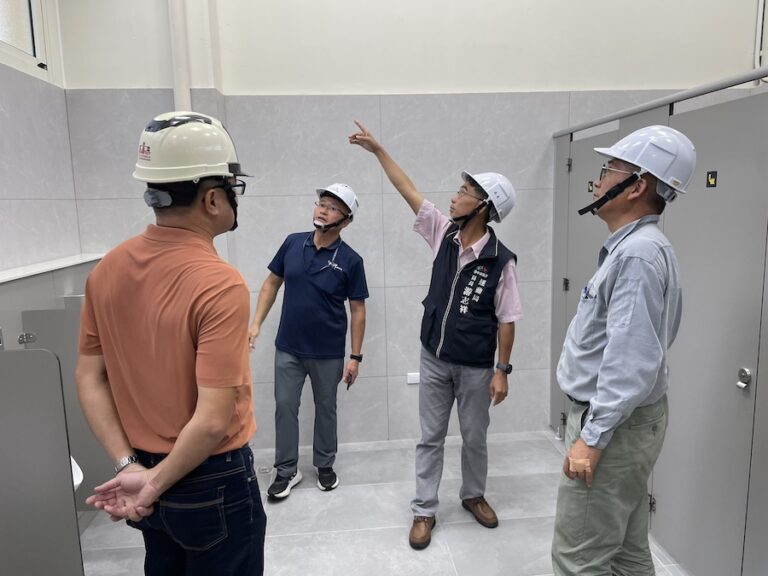 打造友善便利運動環境 洲際棒球場廁間環境優化第一階段完工