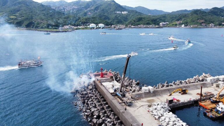 基隆年度宗教盛事 王爺巡江熱鬧登場