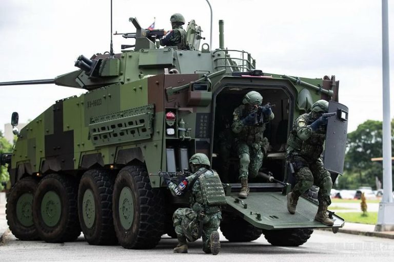 漢光實兵演習模擬共軍登台 機步269旅執行縱深防衛打巷戰