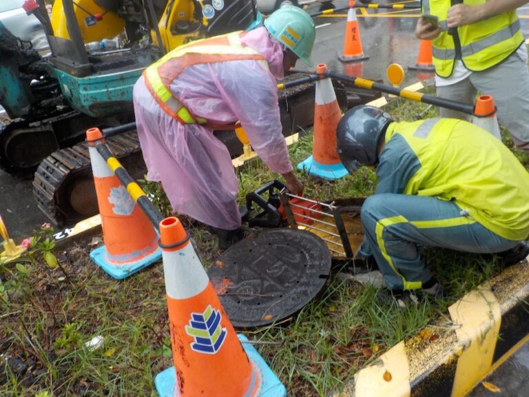 無懼風雨確保都市排水 中市水利局確認無淤積阻礙排水