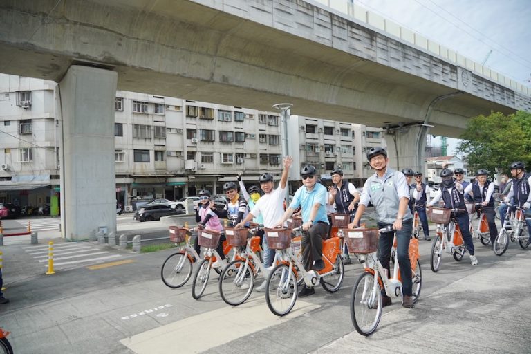 「騎」出台中新綠意！ 黃副市長：暢遊綠空廊道感受城市魅力