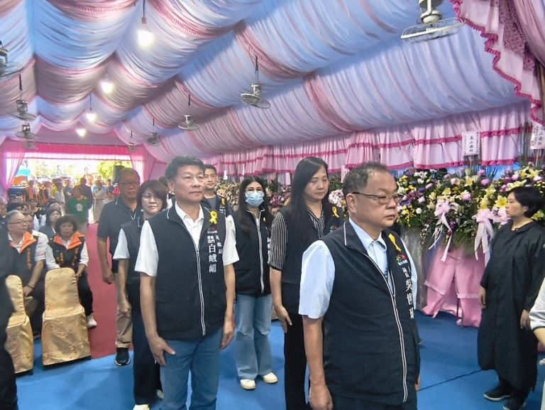 緬懷地方典範！ 台中沙鹿耆老陳國馨先生辭世 民政局長擔任點主官：感謝堅毅奉獻