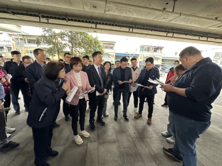 豐原火車站及轉運中心污水接管8月25日開工 打造清新山城門戶新風貌