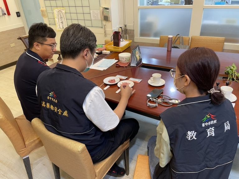 中市抽驗376件校園午餐 1件食材違規已移送裁處
