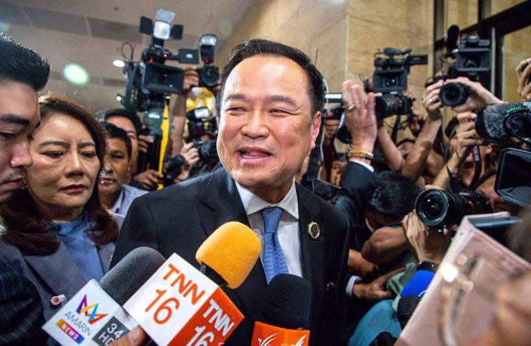 泰國眾議院投票 阿努廷當選成為新總理