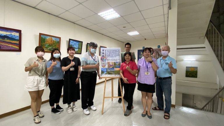 洽公空間添藝文氣息 「遇見芳跡」陳淑芳油畫展龍井地所登場