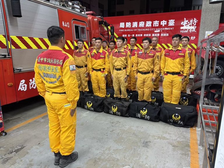 特搜隊待命馳援花蓮　盧秀燕：哪裡有需要、台中隊就在哪裡