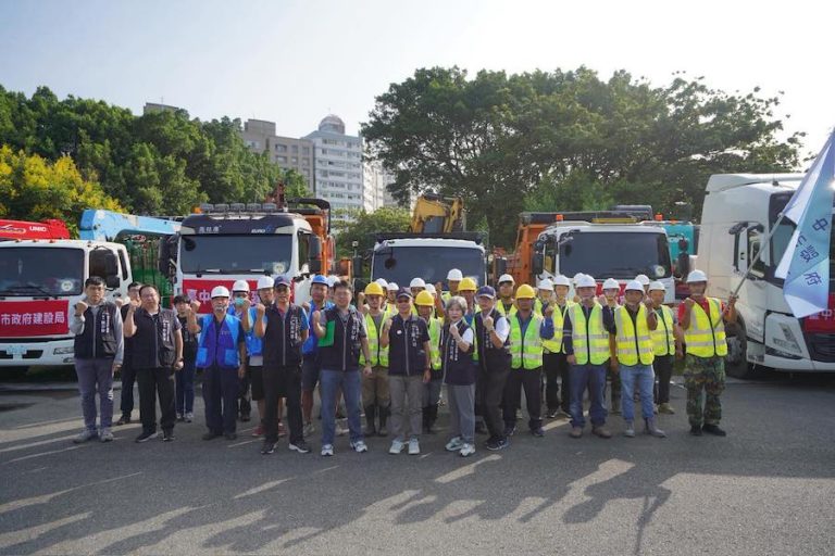 公私協力守護台灣！中市不動產公會捐百萬支持建設局救災