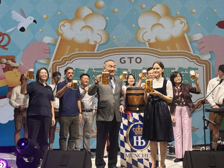 國啤酒節首度登台中 黃副市長：促進台德文化交流 展現城市國際魅力