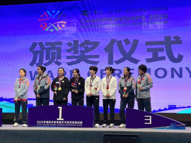 台中之光！林姿妤勇奪帕拉桌球亞錦賽三金　寫下「三金大滿貫」壯舉