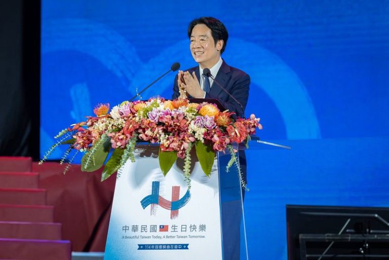 賴清德國慶談話兩岸論述聚焦和平　藍：缺乏實際解方