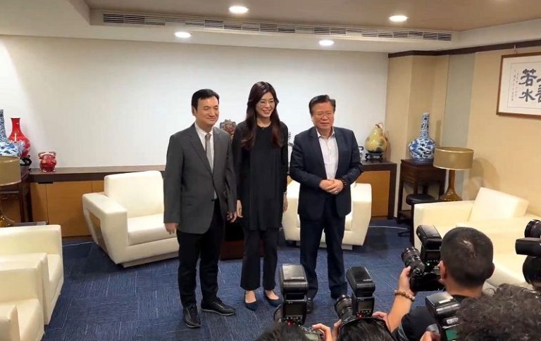 鄭麗文拜會商總：國民黨要扮演拚和平與經濟角色