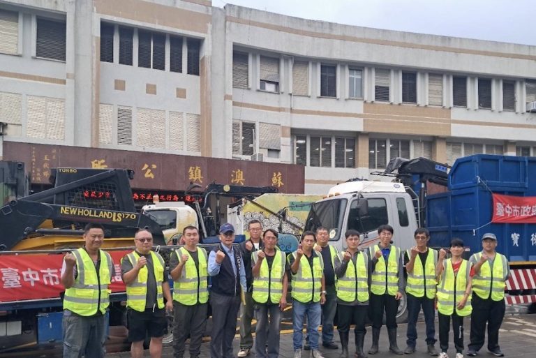 深入蘇澳災區火速馳援 「台中隊」現場搶修畫面曝光