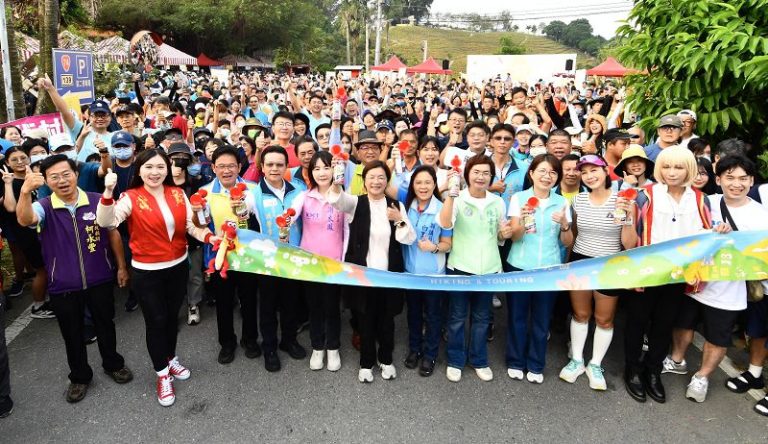 大嶺巷步道千人齊步走 完登步道送好禮抽大獎