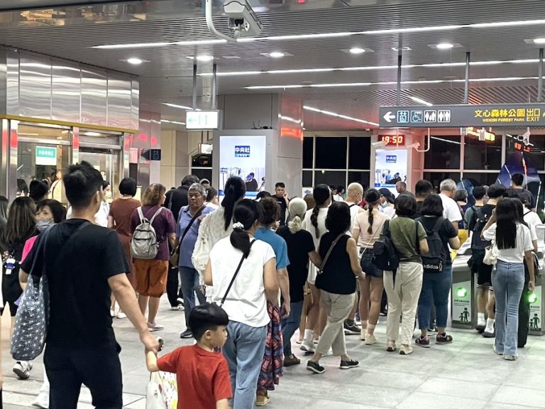 中捷10月運量衝破155萬人次 全線與12站創歷史新高