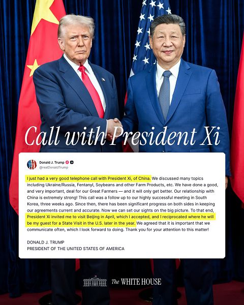 川習通話涉台 學者：美維持一貫戰略模糊立場