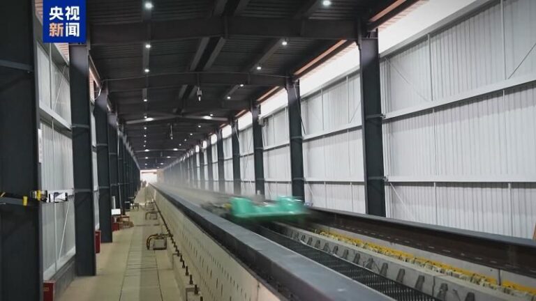 大陸磁浮車試驗時速700公里打破世界紀錄 為航天助推發射提供新方法