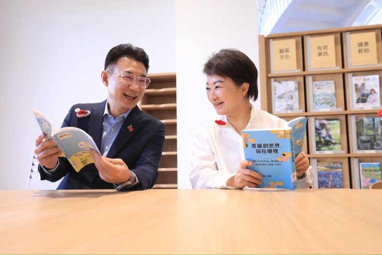 打造「會呼吸的圖書館」！ 北屯溪東圖書館正式開館 盧市長：提供多元友善閱讀空間