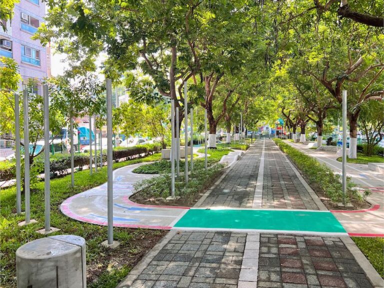 活化橋下空間、點亮綠園道　台中再添2處親子滑板好去處