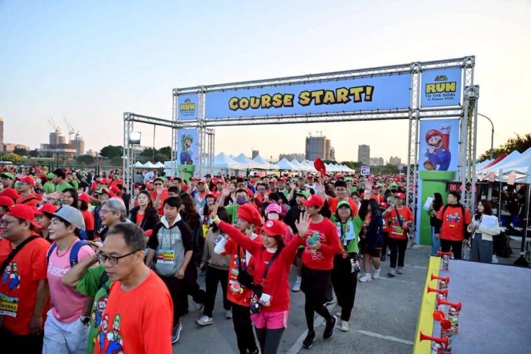 「SUPER MARIO: RUN TO THE GOAL」亞洲首站在台中！萬名玩家齊聚開跑