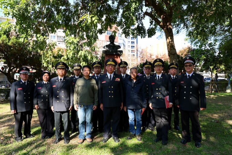 致敬守護城市的永恆英雄 中市消防局辦追思活動